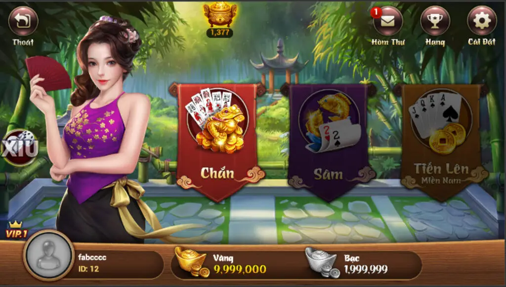 Hướng dẫn tham gia sảnh game bài Vin777
